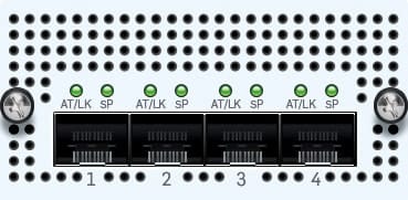[XGSZTCHF4] 4 Port 10GbE SFP+ FleXi Port Modul (für XG 750 und SG/XG 550/650 rev.2 only)