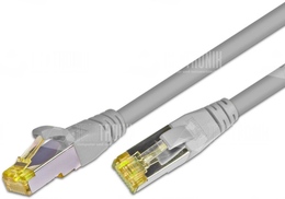 KAT6 Slimpatchkabel, U/FTP, flach, grau